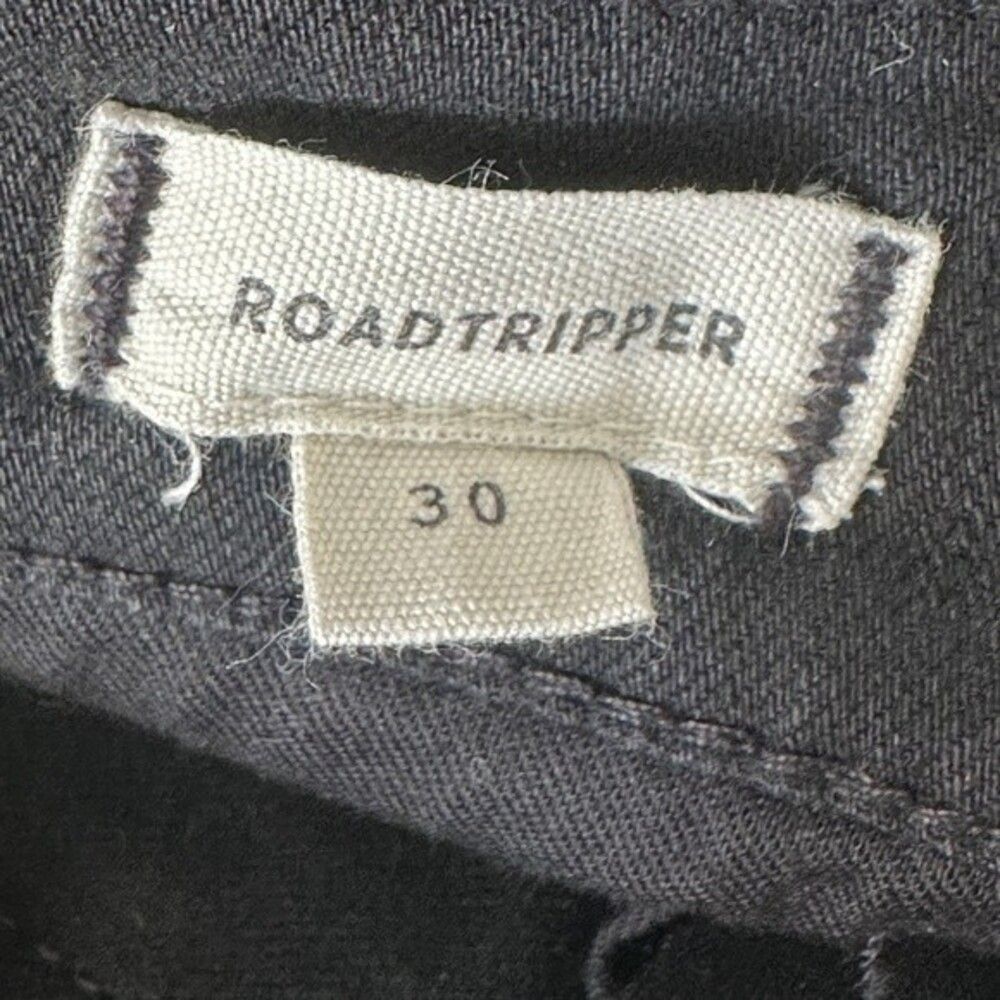 Madewell Jeans Black High Waist Skinny Road-Tripper Jeans Like New Size 30 - Picture 5 of 8